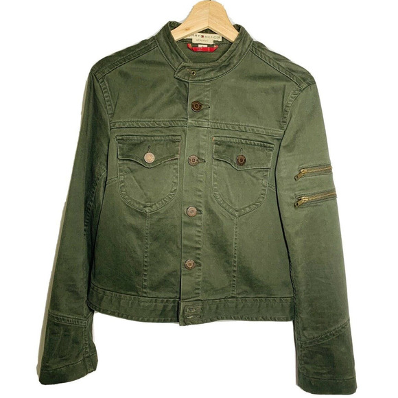 tommy hilfiger army jacket